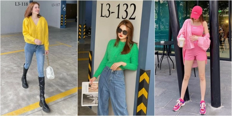 Em gái công vinh mặt đẹp dáng xinh đam mê sắm sửa hàng hiệu không kém chị dâu thuỷ tiên - 5