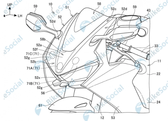 Honda tiếp tục ra mắt bảng thiết kế hệ thống fairing lưu động dành cho cbr1000rr tiếp theo - 1