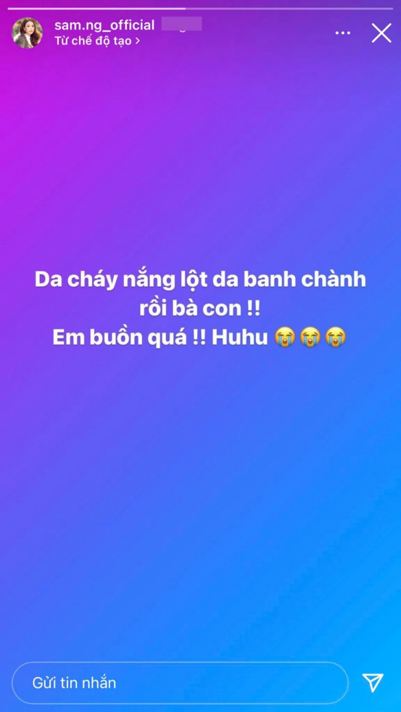 Hotgirl có tài sản 50 tỷ kêu cứu vì bị lột da chị em đi biển nên cẩn thận - 1