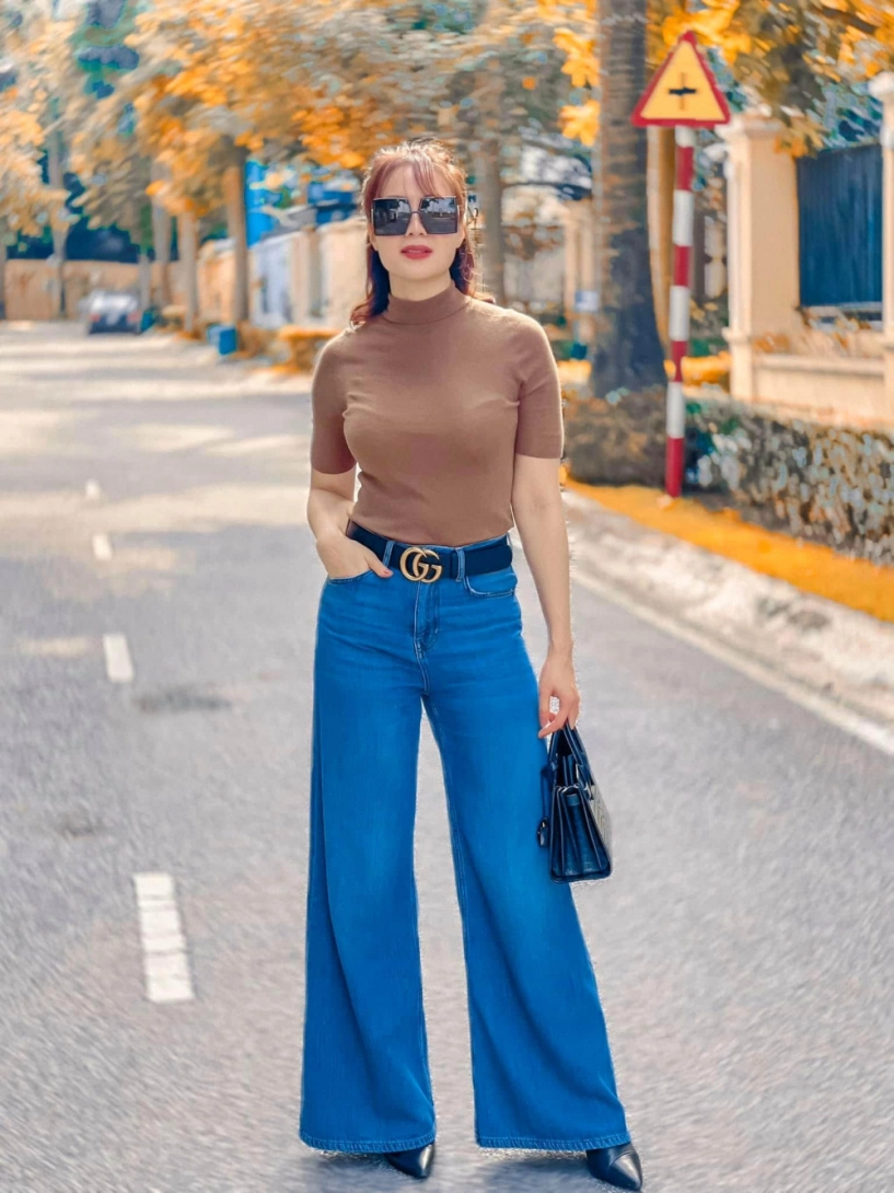 Hồng diễm diệnoutfit kéo chân siêu dài ra phố nhưng điểm thanh lịch bị trừ nhẹ vì lỗi nội y - 4