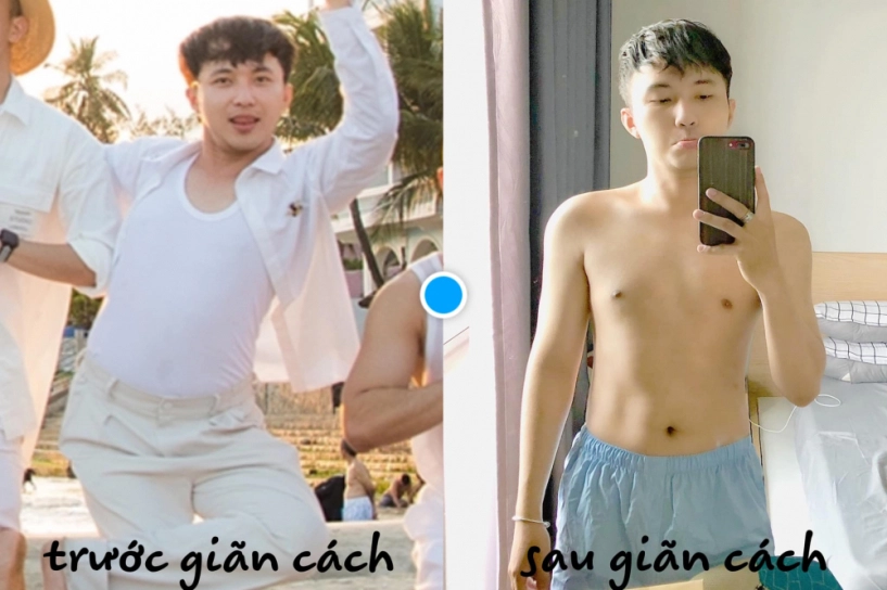 Netizen hào hứng khoe thành quả giãn cách người giảm được 16kg da trắng lên vài tone - 2