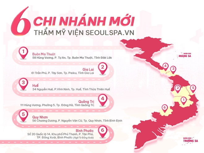 Thẩm mỹ viện seoulspavn đồng loạt khai trương 6 chi nhánh mới - 2