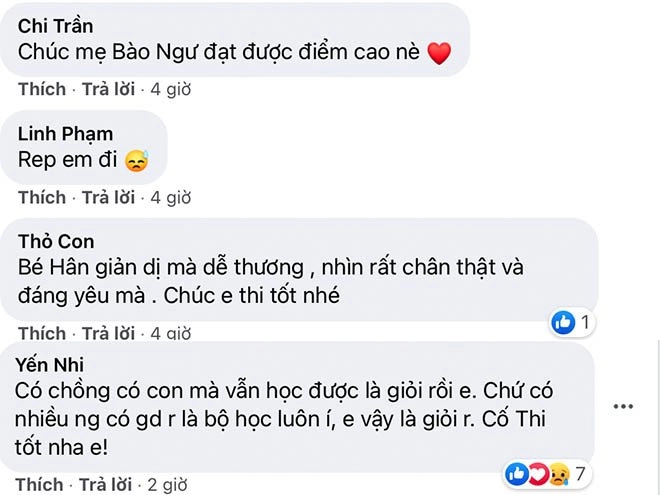 Vợ anh vi cá quách ngọc tuyên làm mẹ bỉm được chồng hơn 16 tuổi chở đi thi tốt nghiệp - 3