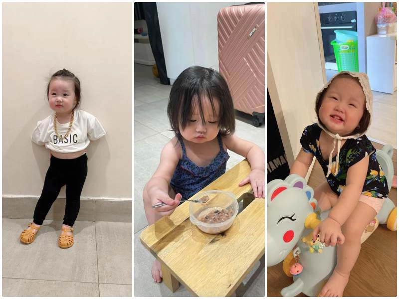 Vợ anh vi cá quách ngọc tuyên làm mẹ bỉm được chồng hơn 16 tuổi chở đi thi tốt nghiệp - 10