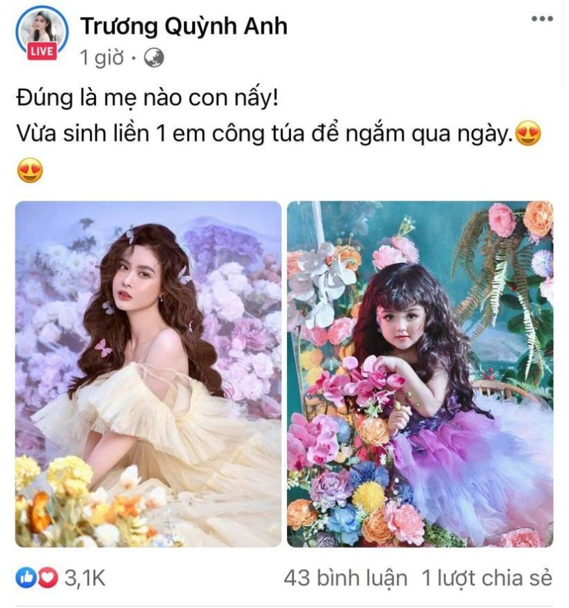 Bao năm chỉ có 1 con trai trương quỳnh anh bất ngờ công khai con gái em bé quá quen - 2