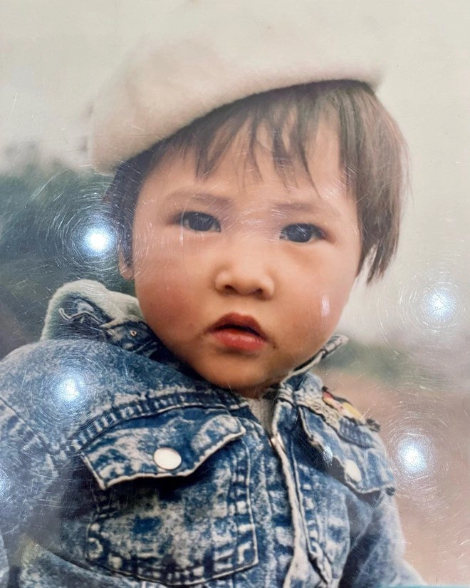 Bị nói đẻ thuê cho cường đôla đàm thu trang khoe ảnh mình ngày bé giống hệt suchin bây giờ - 2