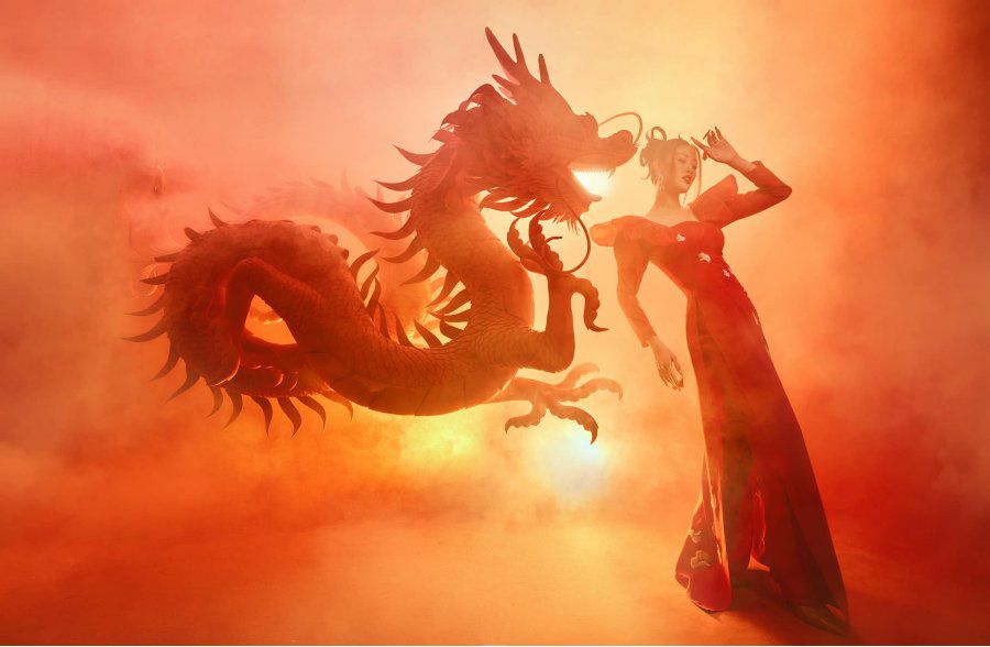 Cả vbiz xúng xính áo dài đón tết vân trang thương ngày nắng về chưa thương nhớ bằng cẩm đan - 10