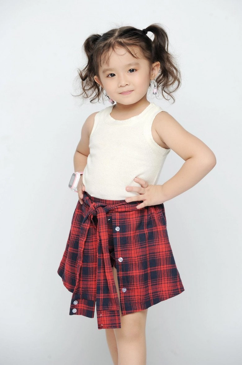 con gái trương thế vinh là á quân the face kid 2019 được trấn thành khen thông minh - 14