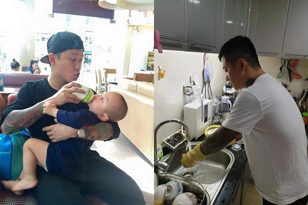 Con gái tuấn hưng ôm cổ bố tình cảm hát nhìn khung cảnh phía sau mà bật cười - 8