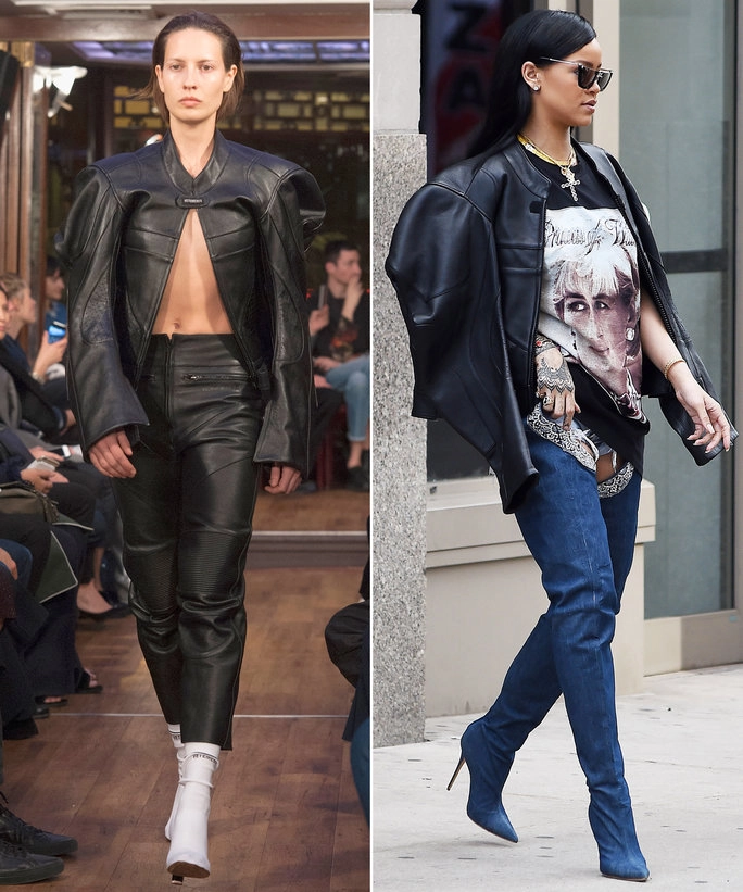 Đến các nhà thiết kế cũng phải ngả mũ trước cách phối đồ của rihanna - 4