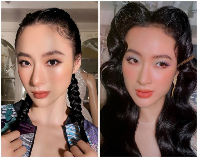 Đu trend make-up tiktok mắt mệt mỏi mỹ nhân việt khác lạ nhận không ra - 9