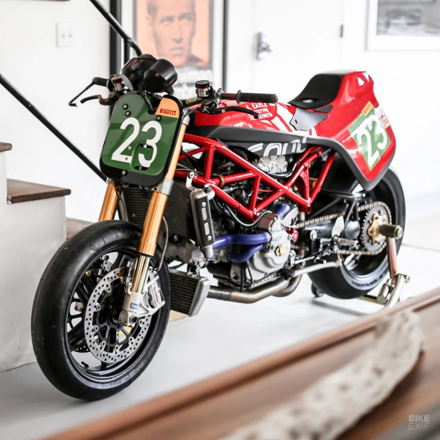 Ducati monster s4rs độ phong cách tracker với ngoại hình lôi cuốn - 2