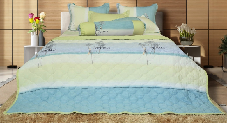 Giấc ngủ ngày hè mát lịm với chăn drap gối nệm made in việt nam hometex - 1