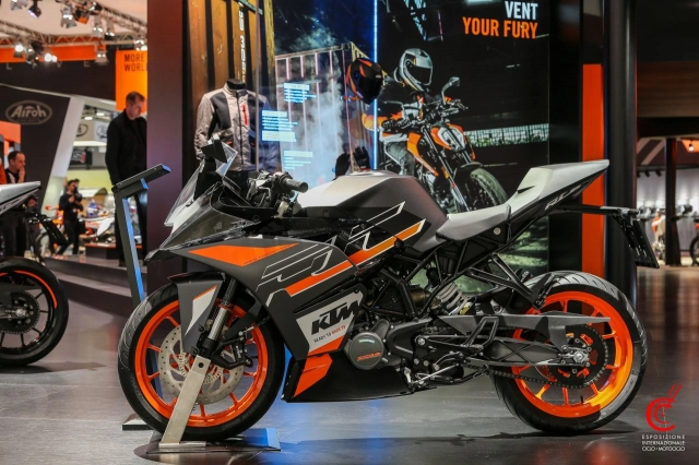 Ktm rc390 2020 và rc125 2020 chính thức ra mắt với họa tiết mới tại eicma 2019 - 4