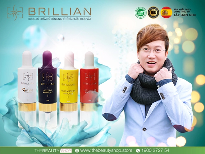 Mc thanh bạch cùng sỹ luân giới thiệu dòng dược mỹ phẩm - brillian đặc hiệu cho làn da - 6