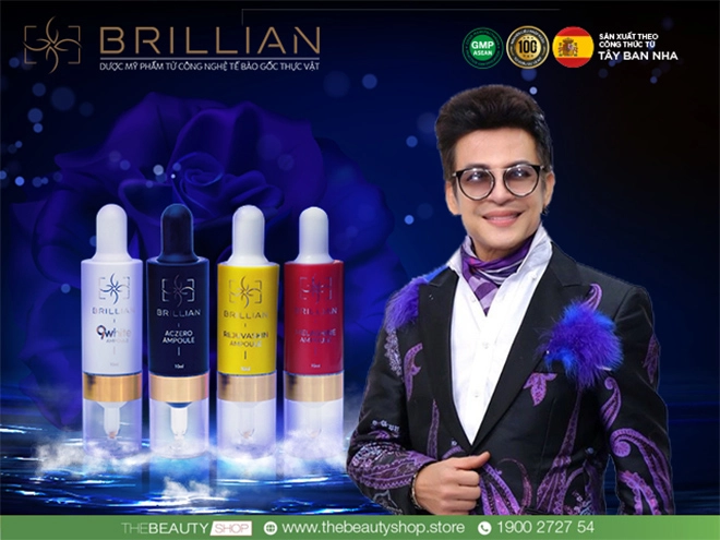 Mc thanh bạch cùng sỹ luân giới thiệu dòng dược mỹ phẩm - brillian đặc hiệu cho làn da - 7