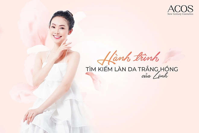 Mc thuỳ linh chia sẻ về bí quyết dưỡng trắng đến từ acos white - 5