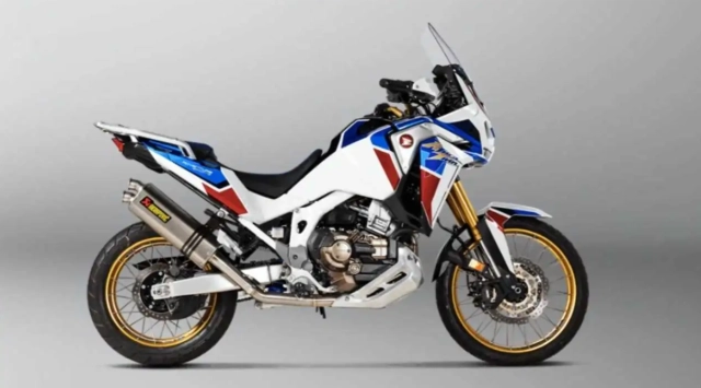 Nâng cấp diện mạo cho honda africa twin 2021 với bộ ống xả akrapovic - 1