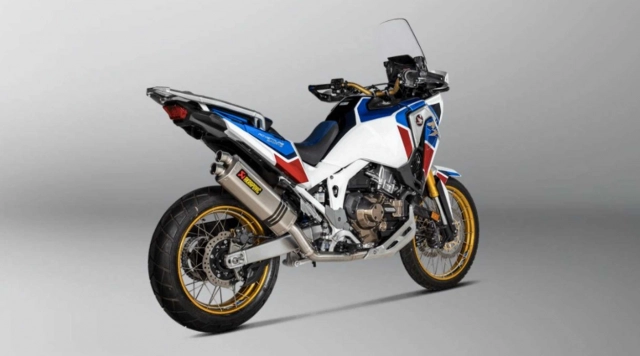 Nâng cấp diện mạo cho honda africa twin 2021 với bộ ống xả akrapovic - 4