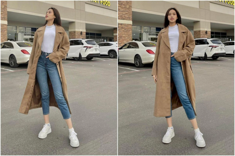 Trước khi nhiễm covid-19 đỗ thị hà ăn diện sành điệu dạo chơinước mỹ xóa mác hoa hậu nông dân - 7