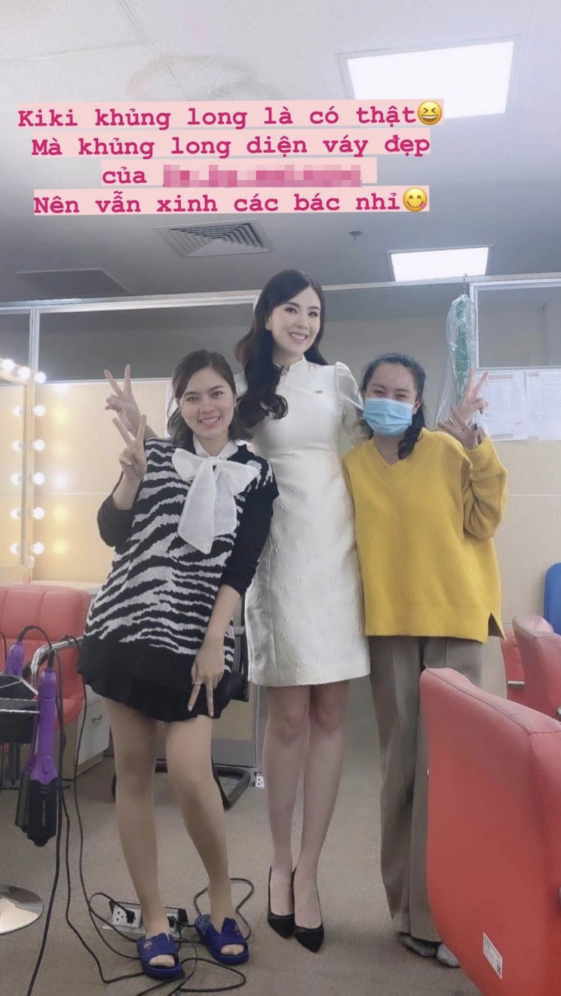Xinh đẹp như mc mai ngọc cũng phải dè chừng khi đứng cạnh nhân vật cao to lực lưỡng này - 1