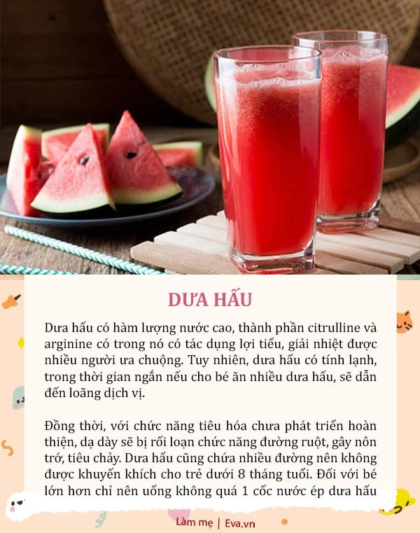 5 loại thực phẩm tưởng giải nhiệt tốt nhưng trẻ ăn nhiều dễ giảm đề kháng trí thông minh - 2