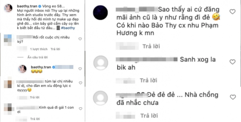 Bảo thy khai chăm ăn mày quá khứ vì lụt nghề make-up dân tình bình luận ẩn ý - 5