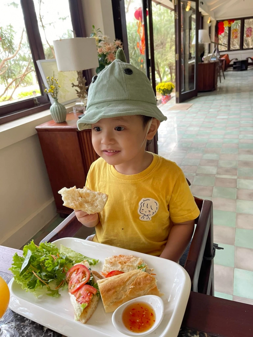 Chào đời 4kg đúng mùng 3 tết con trai thanh thúy giờ lớn phổng điển trai như bố đức thịnh - 5