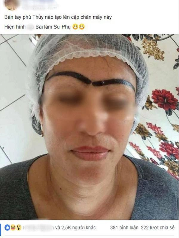 Cười ngả nghiêng với những ca làm chân mày hài hước nhất quả đất - 9