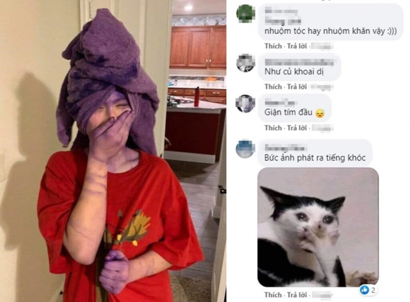 Cười ra nước mắt với cái kết tự nhuộm tóc ở nhà của hội chị em ngày dịch - 2