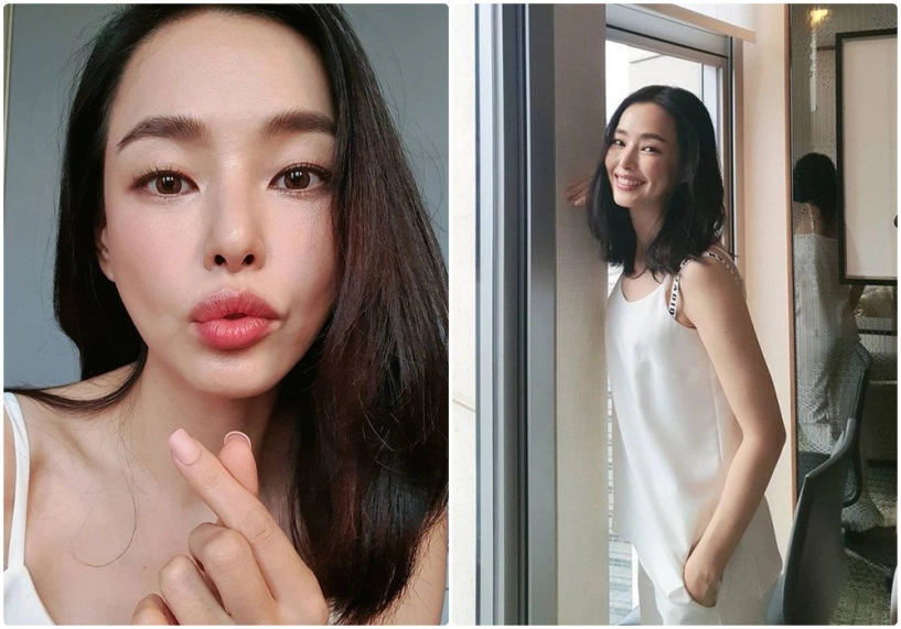 Đẳng cấp hoa hậu hàn đẹp nhất thế giới tuổi 38 mặt xinh bụng múi cuồn cuộn - 3