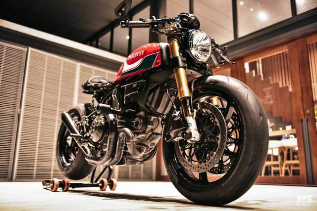 Ducati scrambler độ ấn tượng từ nhà thiết kế honda r - 1
