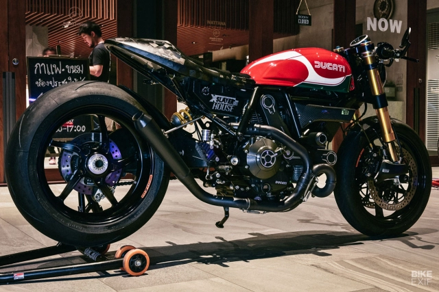 Ducati scrambler độ ấn tượng từ nhà thiết kế honda r - 10