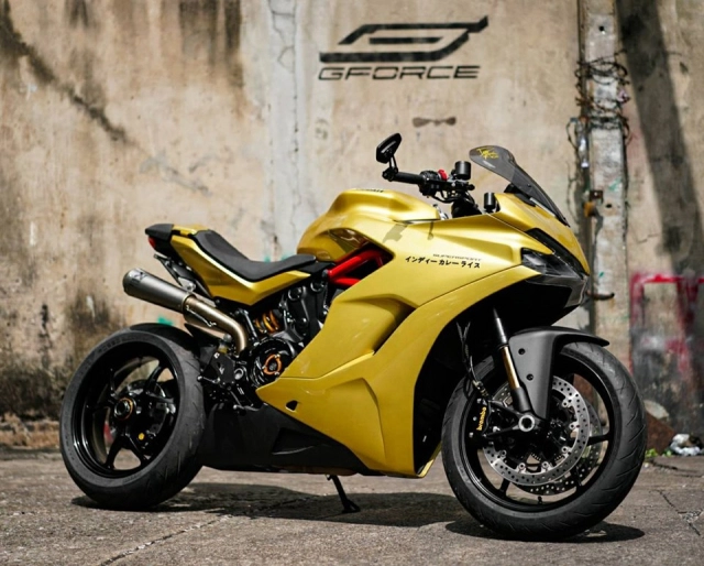 Ducati supersport 939 độ nổi bật với phong cách hoàng tộc - 1