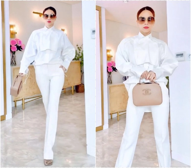Hồ ngọc hà lên đồ sang xịn chị em công sở lại từ chối copy vì sợ bị đuổi việc - 6