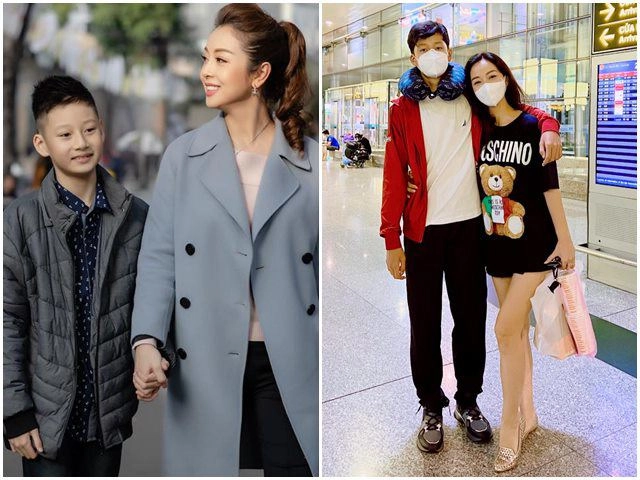 Jennifer phạm cho 2 con chung với chồng doanh nhân đức hải sang mỹ học cùng con trai quang dũng - 14