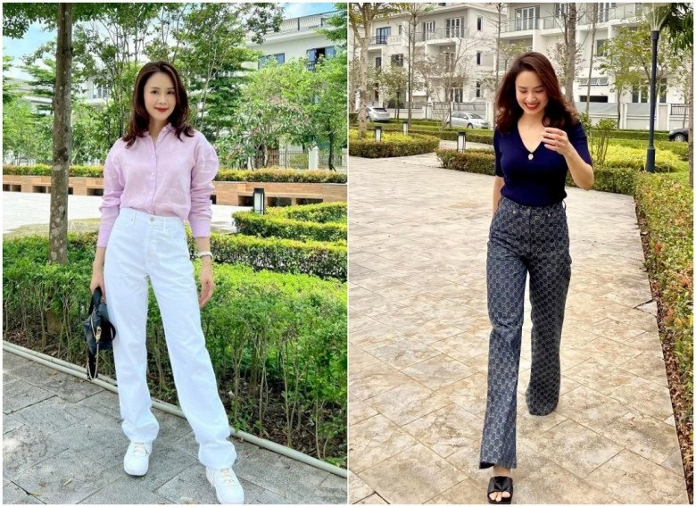 Lên phim mới hồng diễm vẫn không thoát vai công sở mặc bộ nào bộ nấy đều đẹp mê - 2