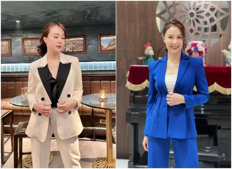 Lên phim mới hồng diễm vẫn không thoát vai công sở mặc bộ nào bộ nấy đều đẹp mê - 5