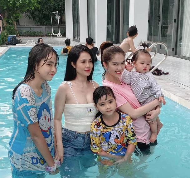 Mẫu nữ 40 tuổi vượt mặt ngọc trinh lấy chồng kém tuổi được con gái xinh đi xe 2 tỷ - 3