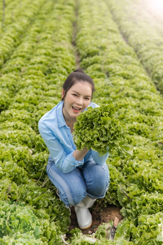 Minh hằng ngọc trinh lý nhã kỳ vừa xinh vừa giàu sở hữu đất vườn trước khi lấy chồng - 6