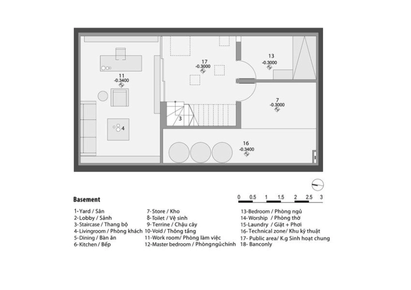 Nhà phố 235 m ở yên bái thoáng mát từng góc nhỏ - 22