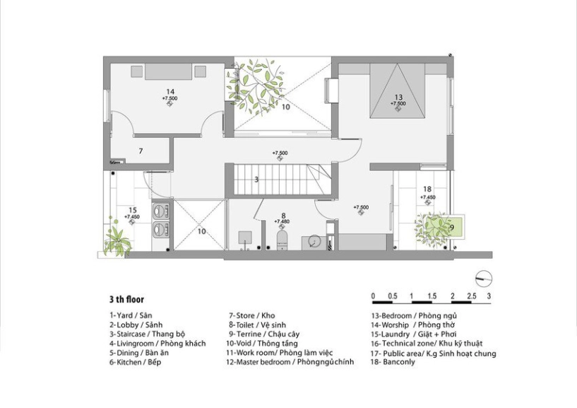 Nhà phố 235 m ở yên bái thoáng mát từng góc nhỏ - 25