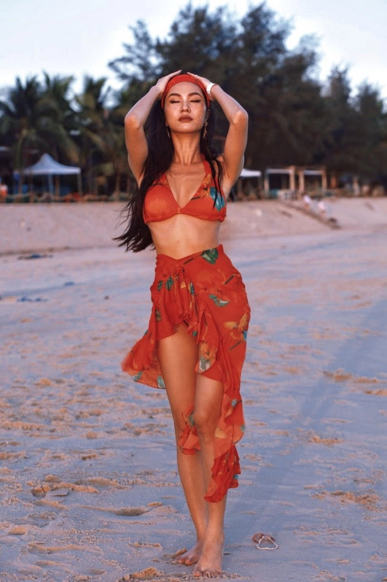 Nữ tiếp viên trưởng từng đánh bại bệnh lao ghi danh miss universe vietnam body nóng bỏng da nâu giòn - 6