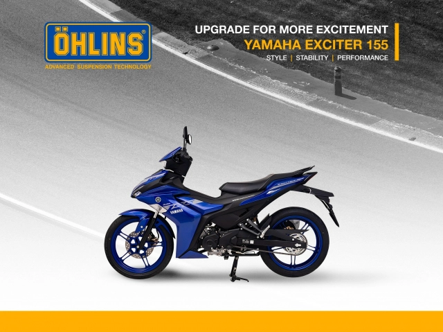 Ohlins đã có dòng dành riêng cho exciter 155 - 1