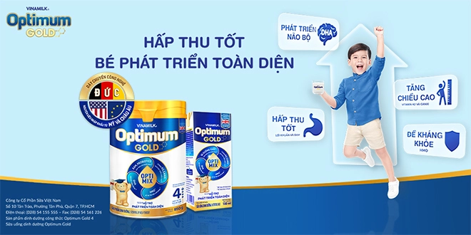 Optimum gold 4 chất lượng quốc tế hỗ trợ bé phát triển toàn diện - 4