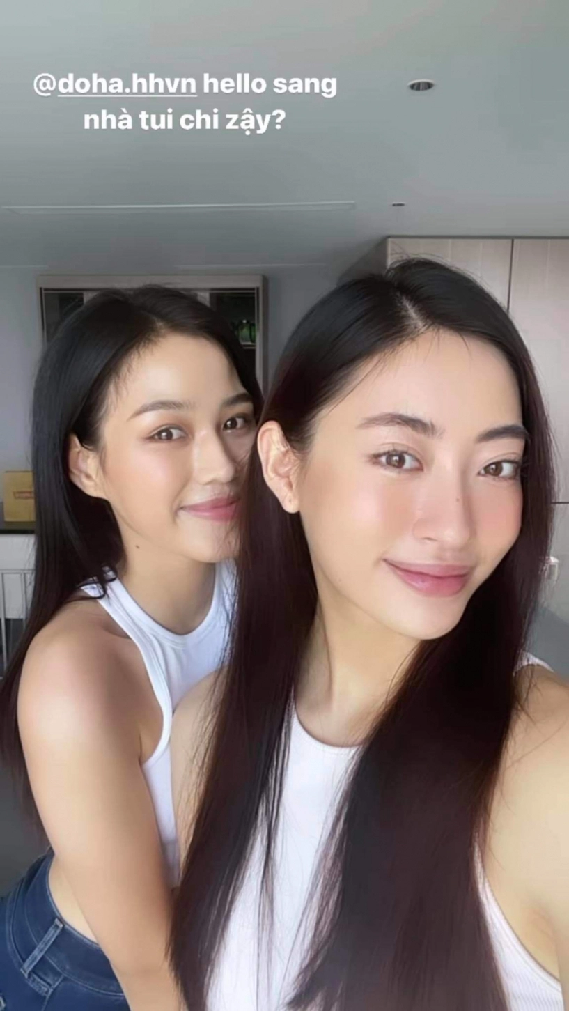 Sánh đôi cùng lương thùy linh đỗ thị hà vụt sáng bởi chiều cao chạm nóc kĩ năng catwalk đỉnh - 1