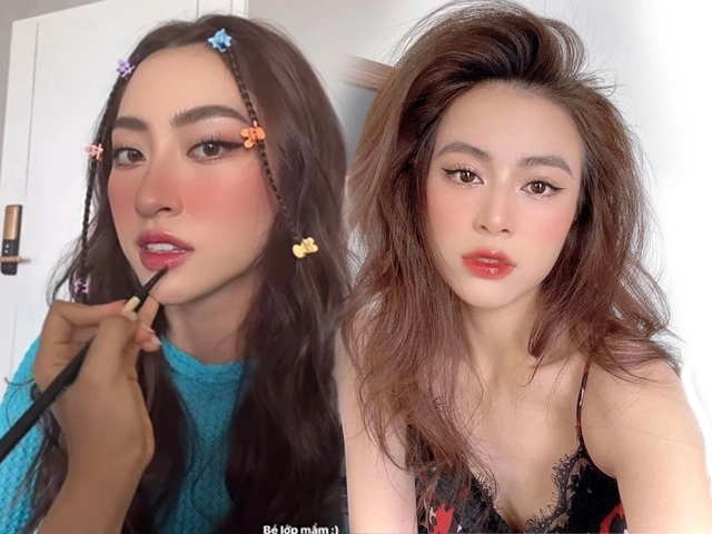 Thua chiều cao văn mai hương bị chú ý vì gương mặt bóng dầu lỗi makeup hay do ánh sáng - 8