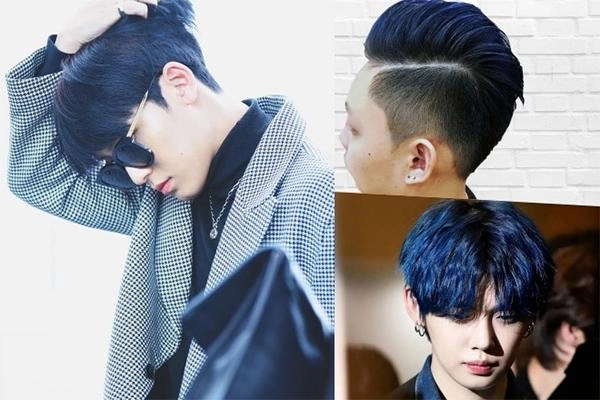 Tóc xanh đen khói màu tóc đẹp tôn da nổi bật hot nhất hiện nay - 2