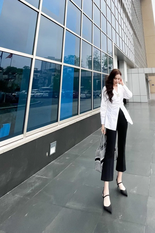 Bảo đồ màu trung tính nhàm chán cứ nhìn phong cách của btv sành điệu nhất nhì vtv mai ngọc - 13