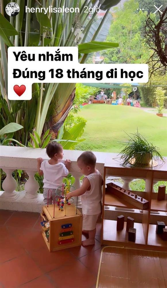 Con hồ ngọc hà đi mẫu giáo 2 tháng đã không còn khóc rất tự lập ở trường - 6